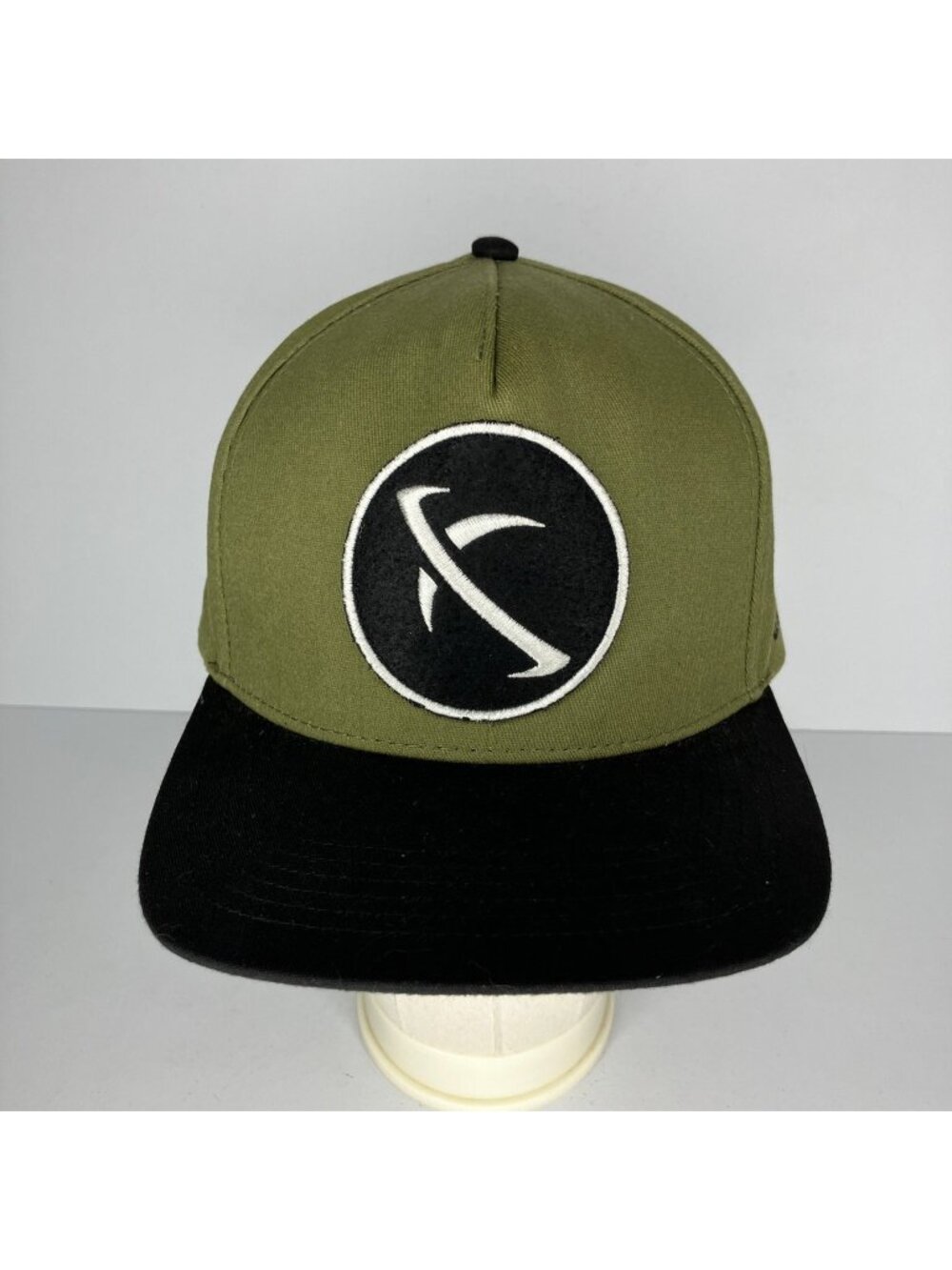 Lost Enterprises Hat Snapback Men's Adjustable Olive Black Flat Brim Since 91/93